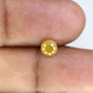 0.84 CT Round Brilliant Cut Yellow Diamond For Engagement Ring