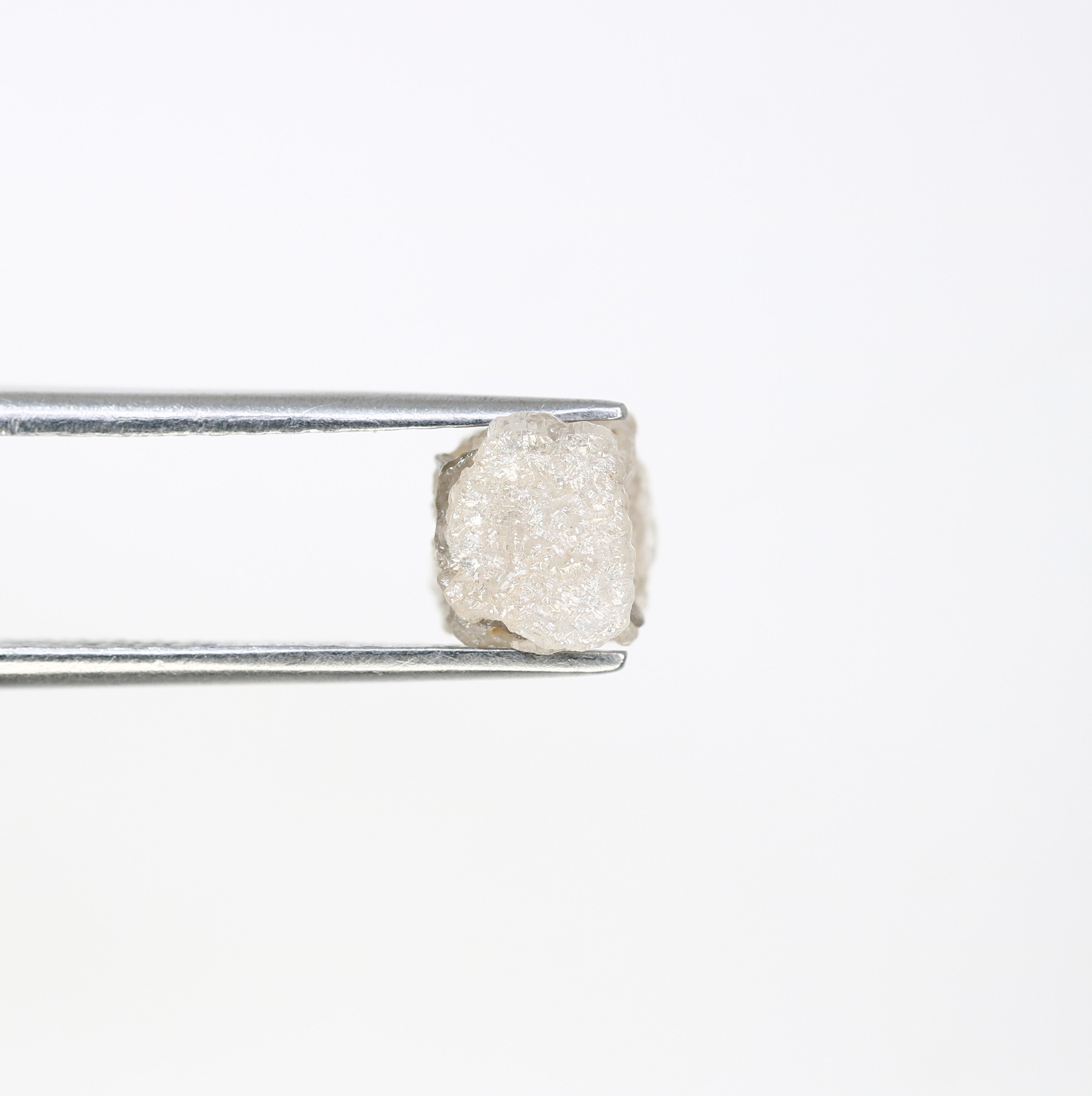 3.02 CT Uncut Grey Irregular Shape Raw Rough Diamond For Promise Ring