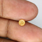 0.50 CT Light Yellow Loose Round Brilliant Cut Diamond For Engagement Ring