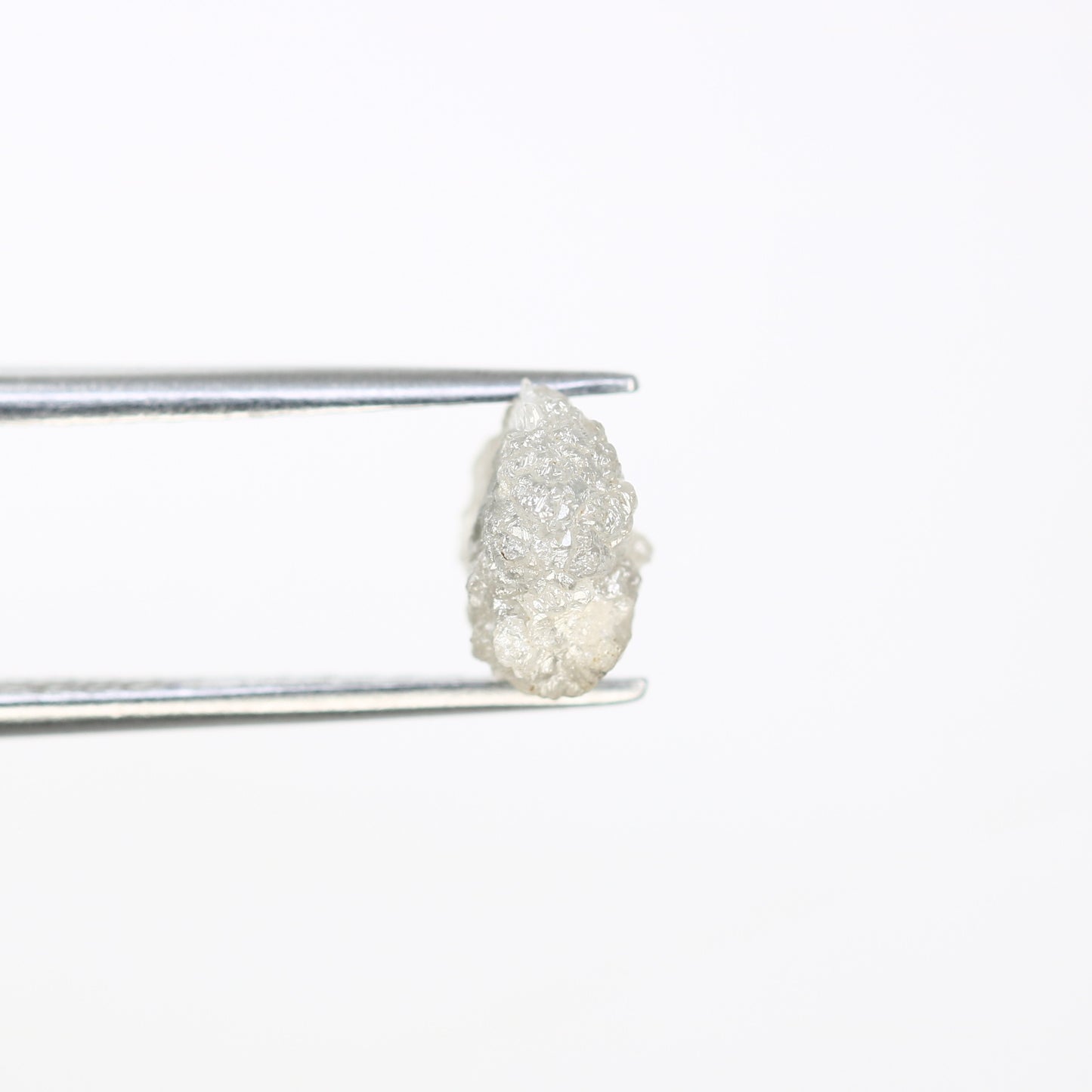 1.86 CT Raw Uncut Grey Rough Irregular Shape Diamond For Engagement Ring