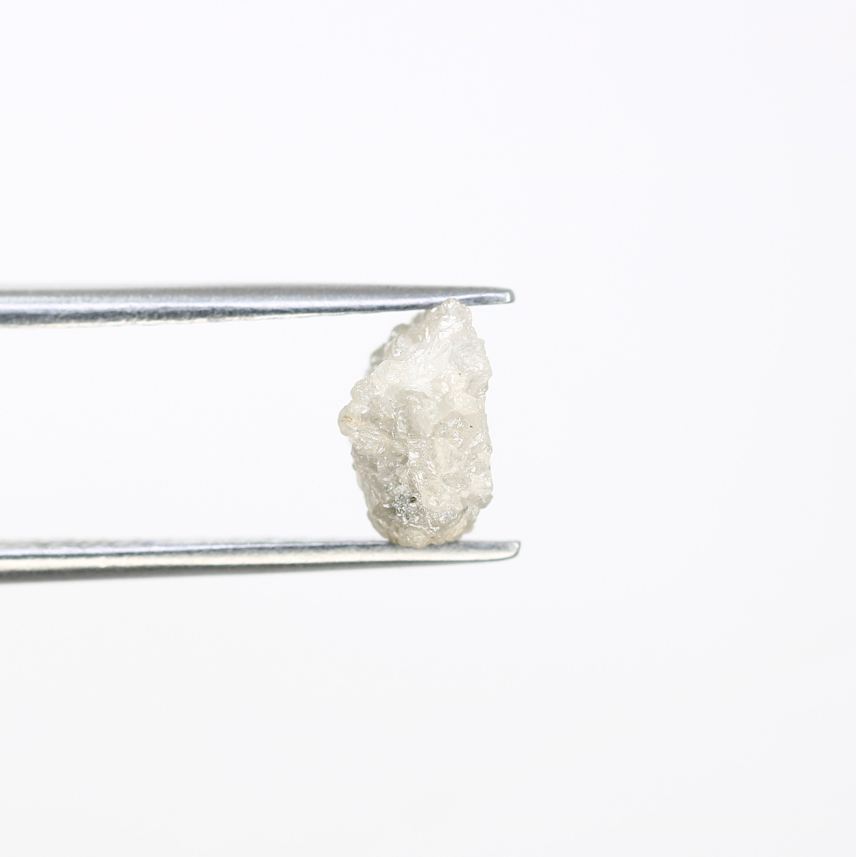 1.86 CT Raw Uncut Grey Rough Irregular Shape Diamond For Engagement Ring