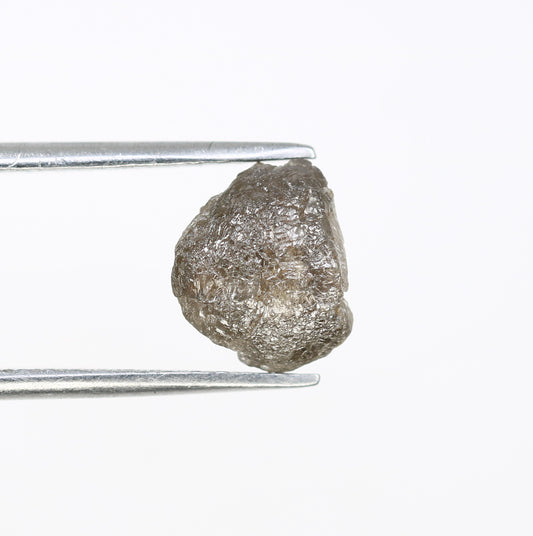 1.72 CT Rough Grey Irregular Shape Raw Diamond For Engagement Ring - JayKrishna Diamond