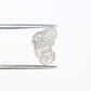 1.80 CT Rough White Color Natural Raw Uncut Irregular Shape Diamond For Wedding Ring
