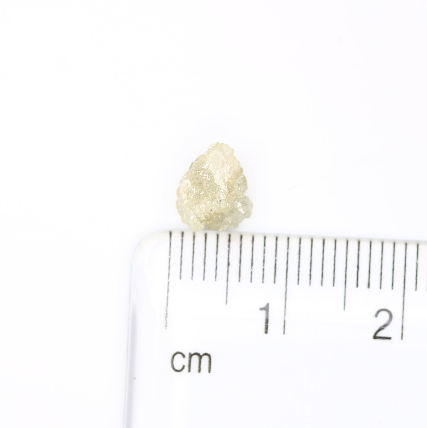 1.38 CT Rough Grey Raw Uncut Irregular Shape Diamond For Engagement Ring