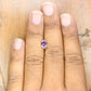0.95 CT Purple Amethyst Loose Oval Cut Gemstone For Proposal Ring