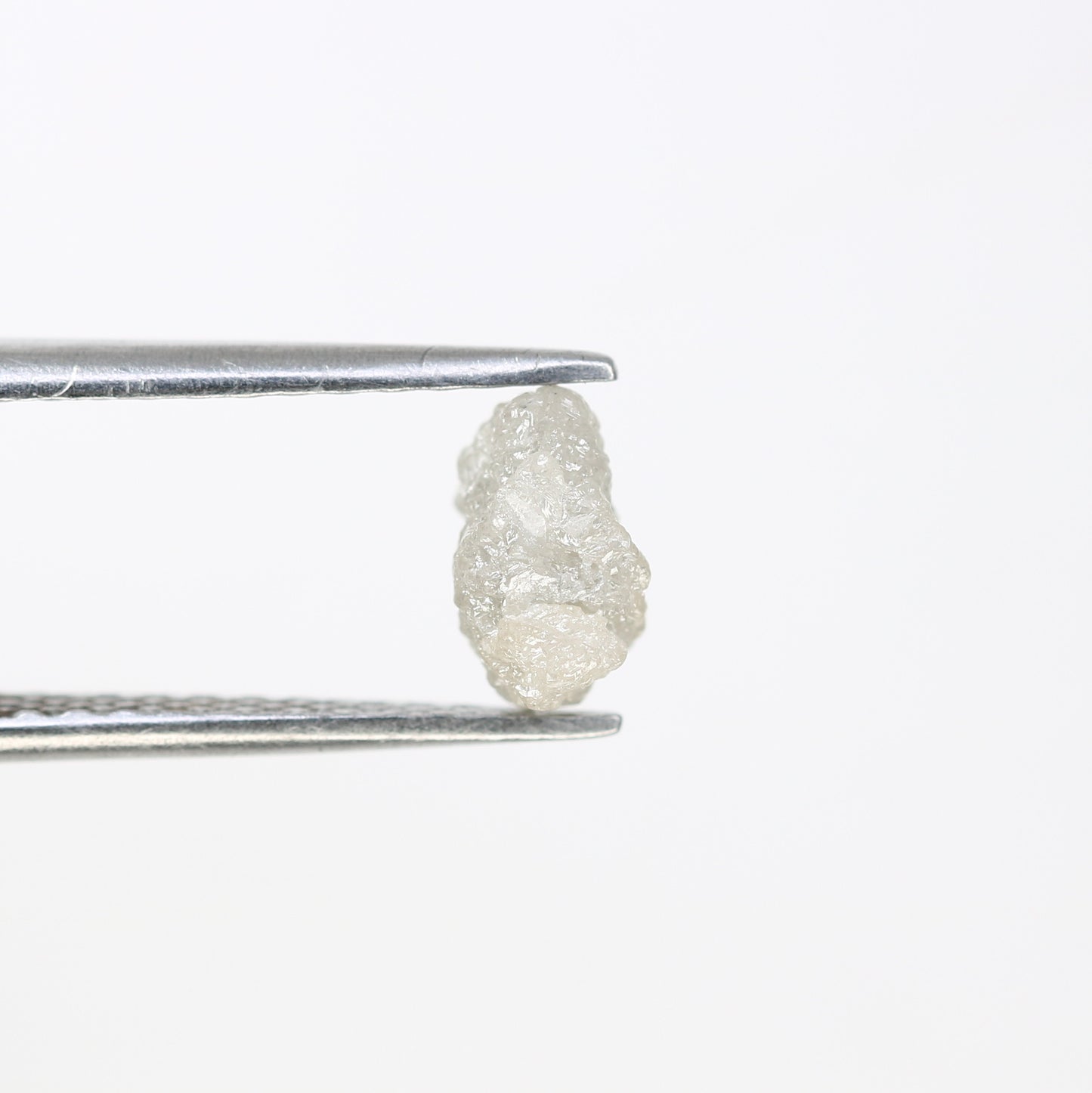 1.29 CT Irregular Shape Rough Grey Raw Uncut Diamond For Wedding Ring