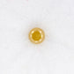 0.57 CT Natural Yellow Round Brilliant Cut Diamond For Engagement Ring