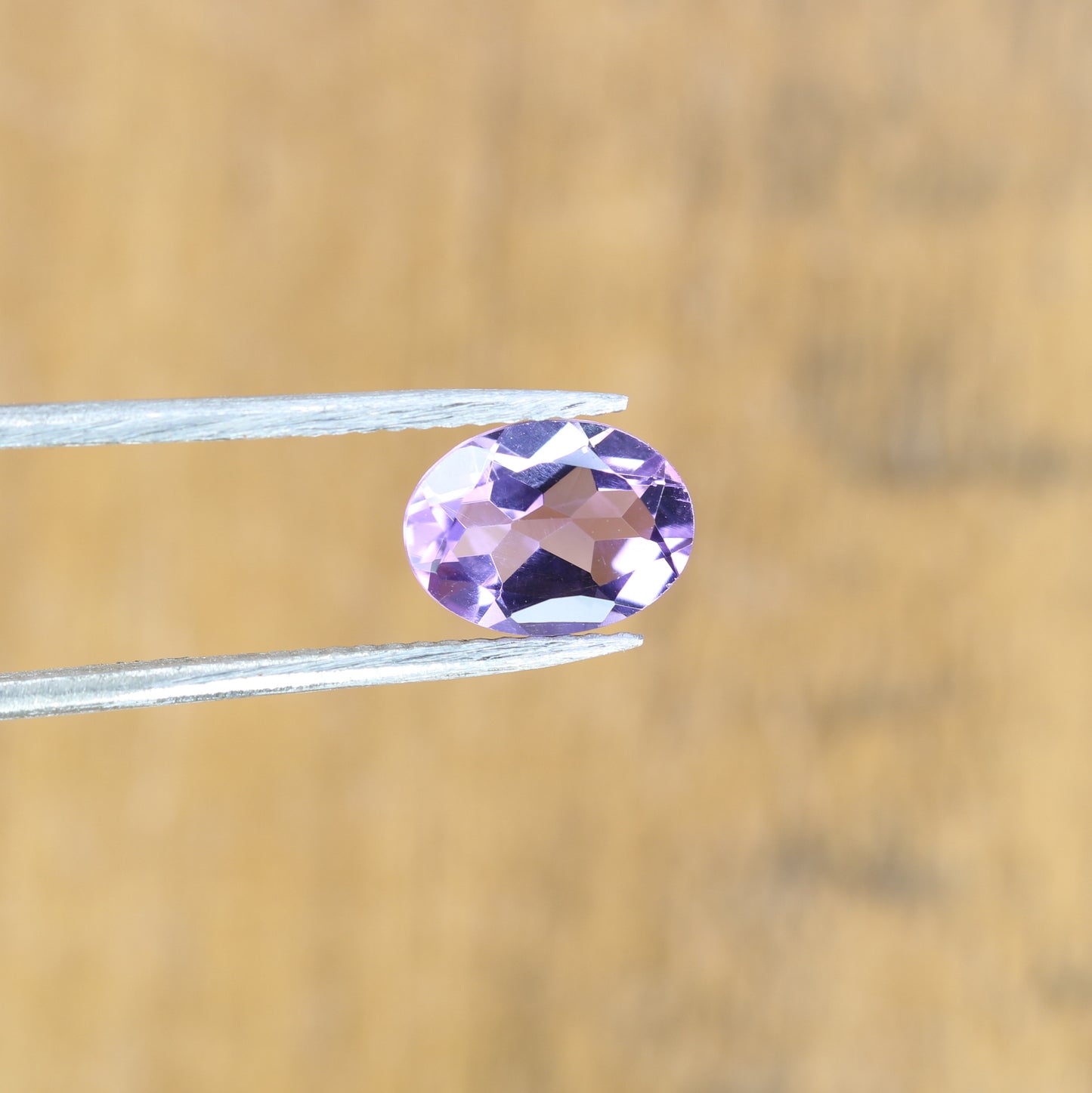 1.01 CT 8.40 MM Purple Amethyst Oval Cut Loose Gemstone For Engagement Ring
