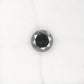 2.30 Carat Salt And Pepper Loose Round Brilliant Cut Diamond For Galaxy Ring