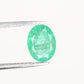 1.09 CT 8.01 CT Natural Green Emerald Oval Cut Gemstone For Wedding Ring