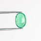 1.25 CT 8.01 MM Fancy Oval Shape Natural Green Emerald Gemstone For Anniversary Gift