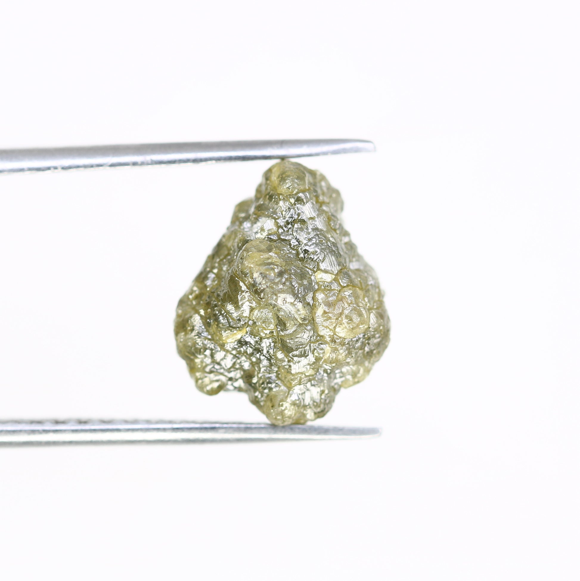 Carat Green Color Loose Natural Uncut Raw Rough Diamond For