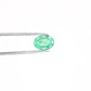 0.99 CT Natural Green Emerald Oval Shape Fancy Gemstone For Designer Jewelry