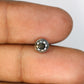 1.00 Carat Loose Salt And Pepper Diamond Ring Round Brilliant Cut Diamond For Galaxy Ring