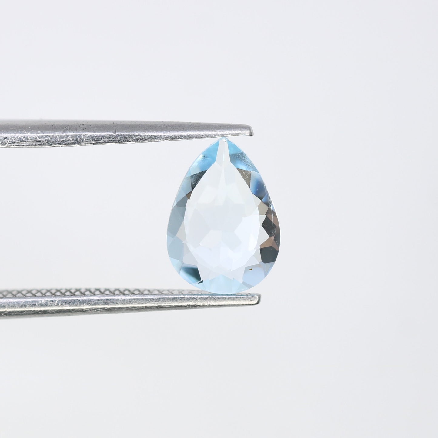 1.15 CT 8.30 x 6.00 MM Aquamarine Pear Cut Blue Gemstone For Engagement Ring