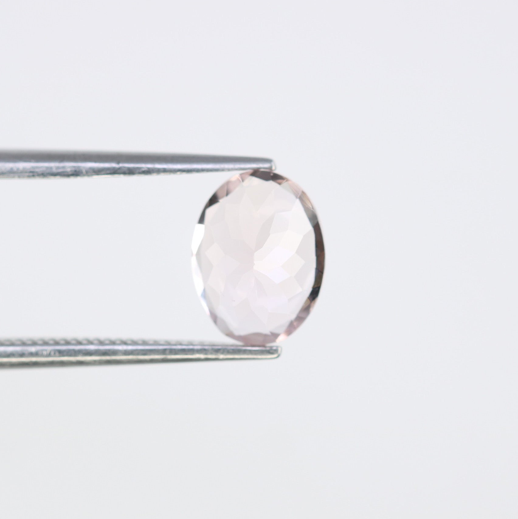 1.18 CT 8.10 x 6.20 MM Morganite Oval Stone For Engagement Ring