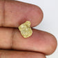 4.35 Carat Green Color Loose Natural Uncut Raw Loose Rough Diamond For Galaxy Diamond Ring