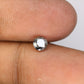 0.52 Carat Salt And Pepper Round Brilliant Cut Diamond For Galaxy Ring