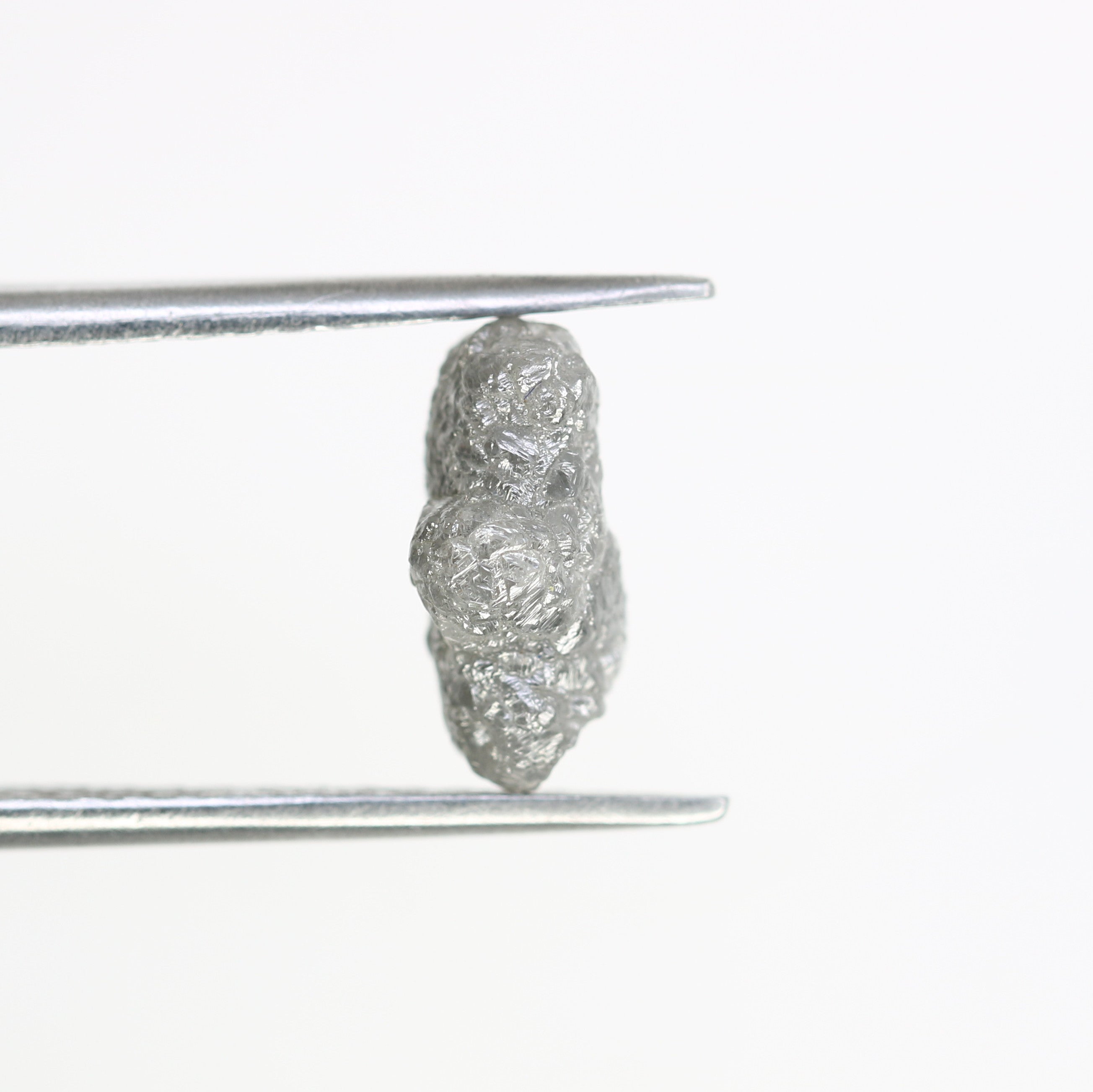 3.13 Carat Grey Color Uncut Raw Natural Loose Antique Rough Diamond For Galaxy Diamond Ring