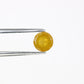 0.52 CT Fancy Yellow Polished Round Rose Cut 4.70 MM Diamond For Designer Ring