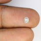 0.63 CT Natural Grey Oval Shape Diamond For Proposal Ring