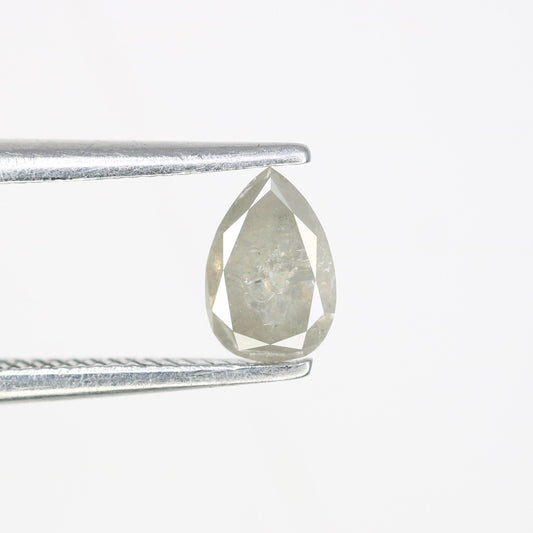 0.39 CT 6.00 MM Loose Grey Pear Shaped Diamond for Custom Promise Rings, Unique Engagement Jewelry & Elegant Fine Jewelry - JayKrishna Diamond