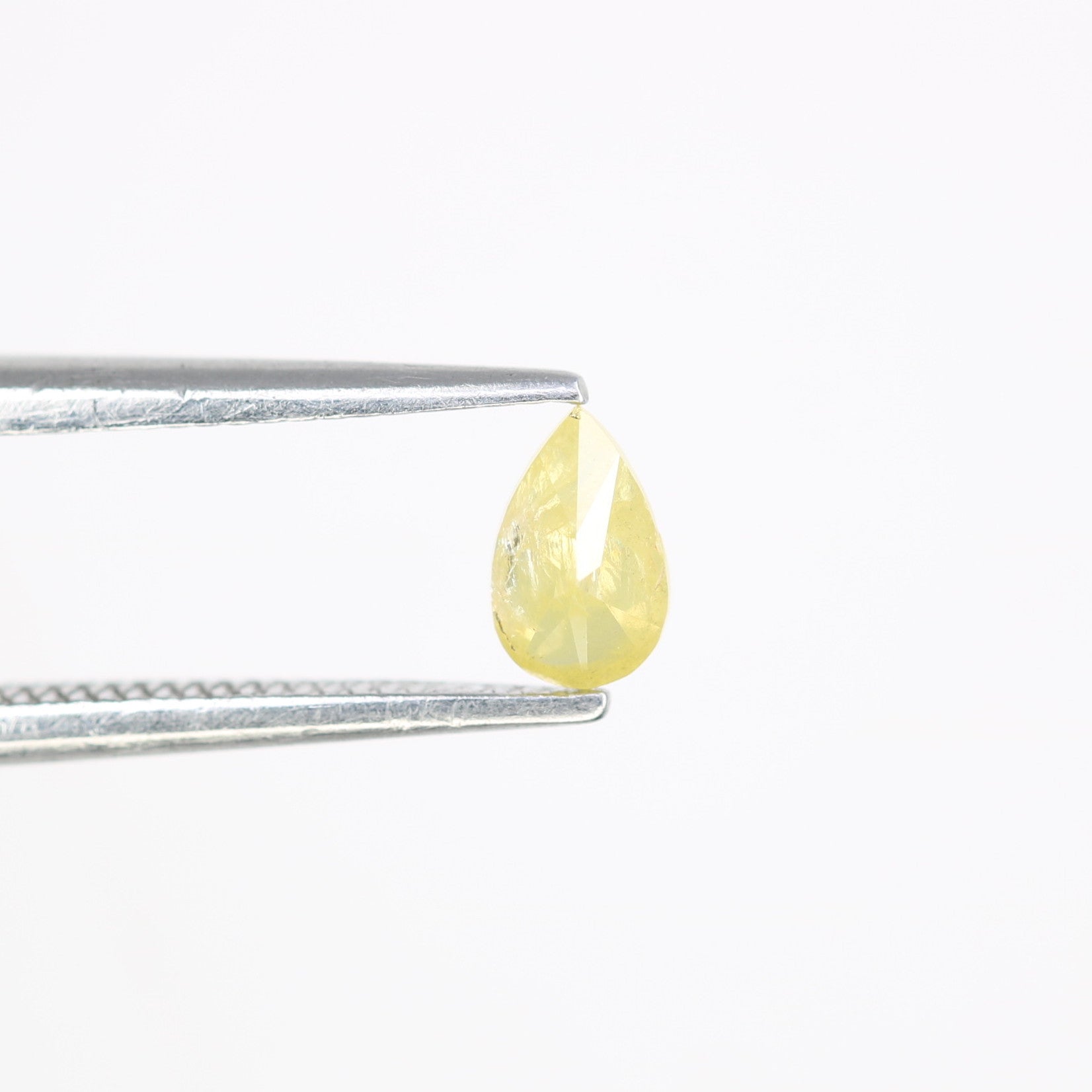 0.30 CT Grey 5.10 MM Pear Shaped Loose Diamond For Proposal Ring