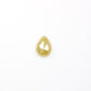 1.34 CT 7.90 MM Yellow Pear Shape Natural Diamond For Engagement Ring