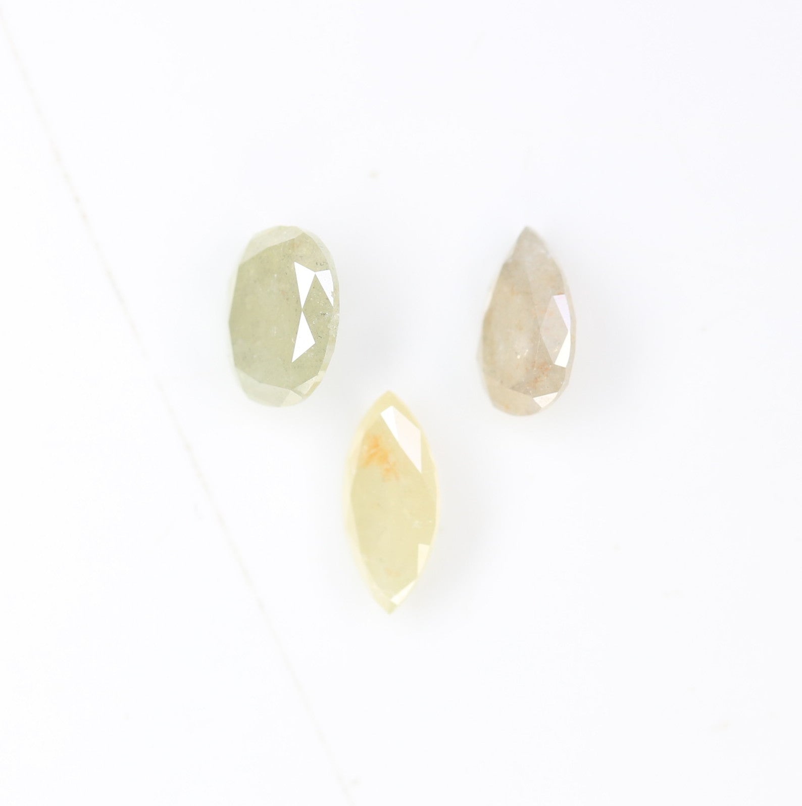 0.84 CT 5.90 MM Fancy Mix Shape Grey Diamond For Designer Jewelry
