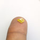 0.72 CT 6.70 MM Fancy Yellow Kite Shape Natural Diamond For Wedding Ring