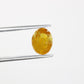 1.19 CT 7.00 MM Natural Yellow Oval Shape Diamond For Proposal Ring
