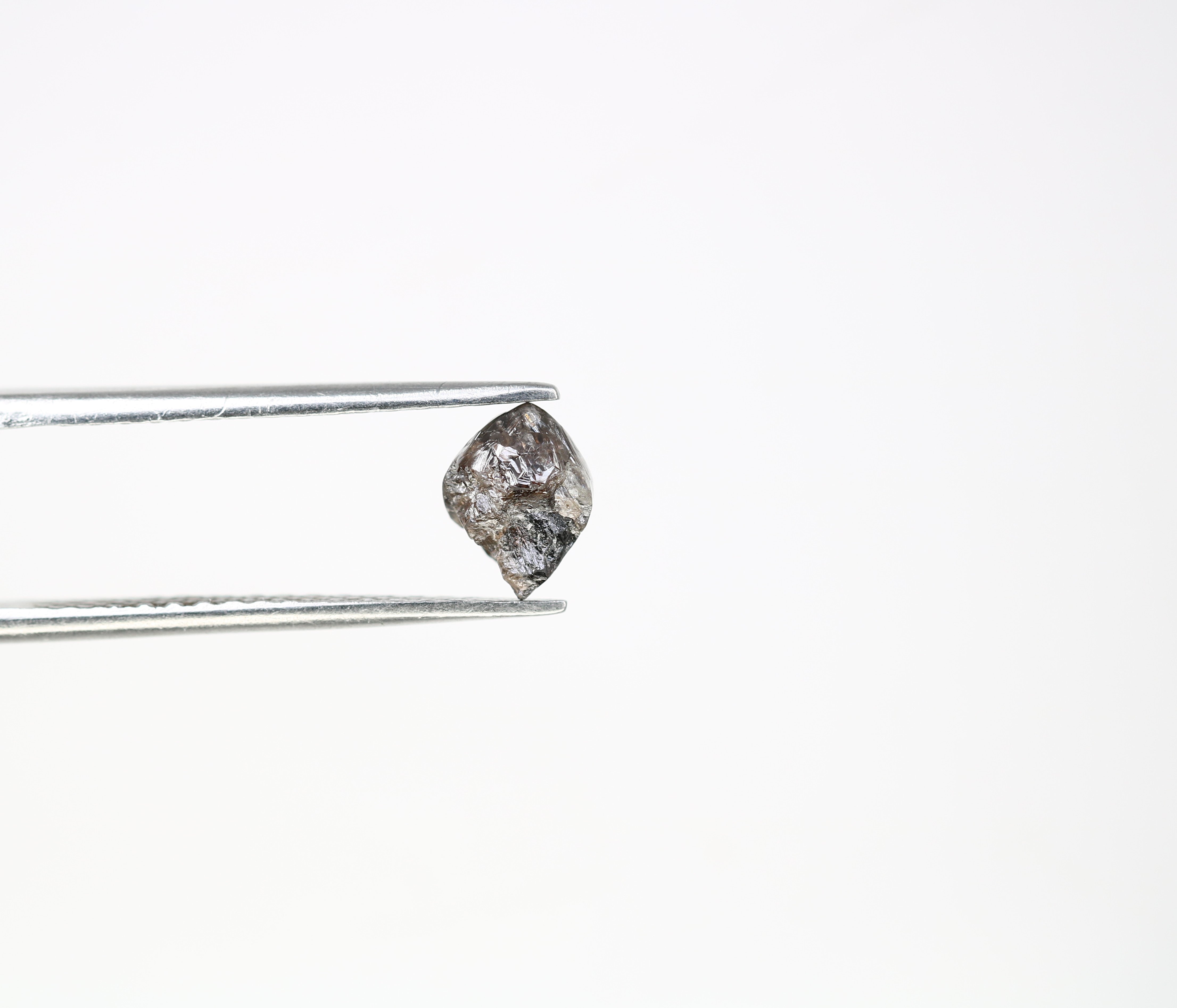 1.23 CT Dark Brown Rough Raw Uncut Diamond For Engagement Ring