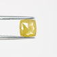 0.81 CT 5.60 MM Yellow Cushion Shape Fancy Diamond For Promise Ring