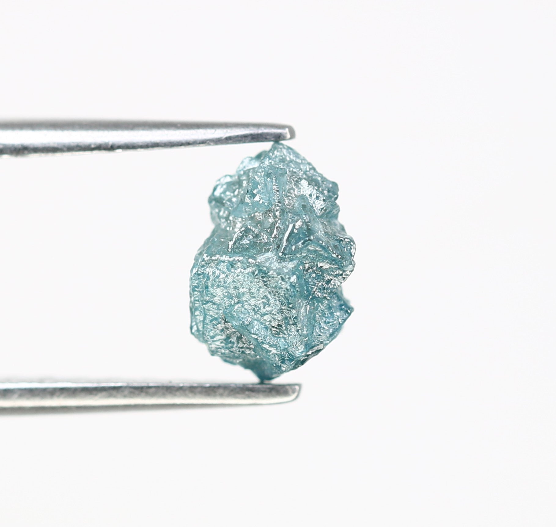 1.19 CT Blue Rough Raw Natural Diamond For Engagement Ring