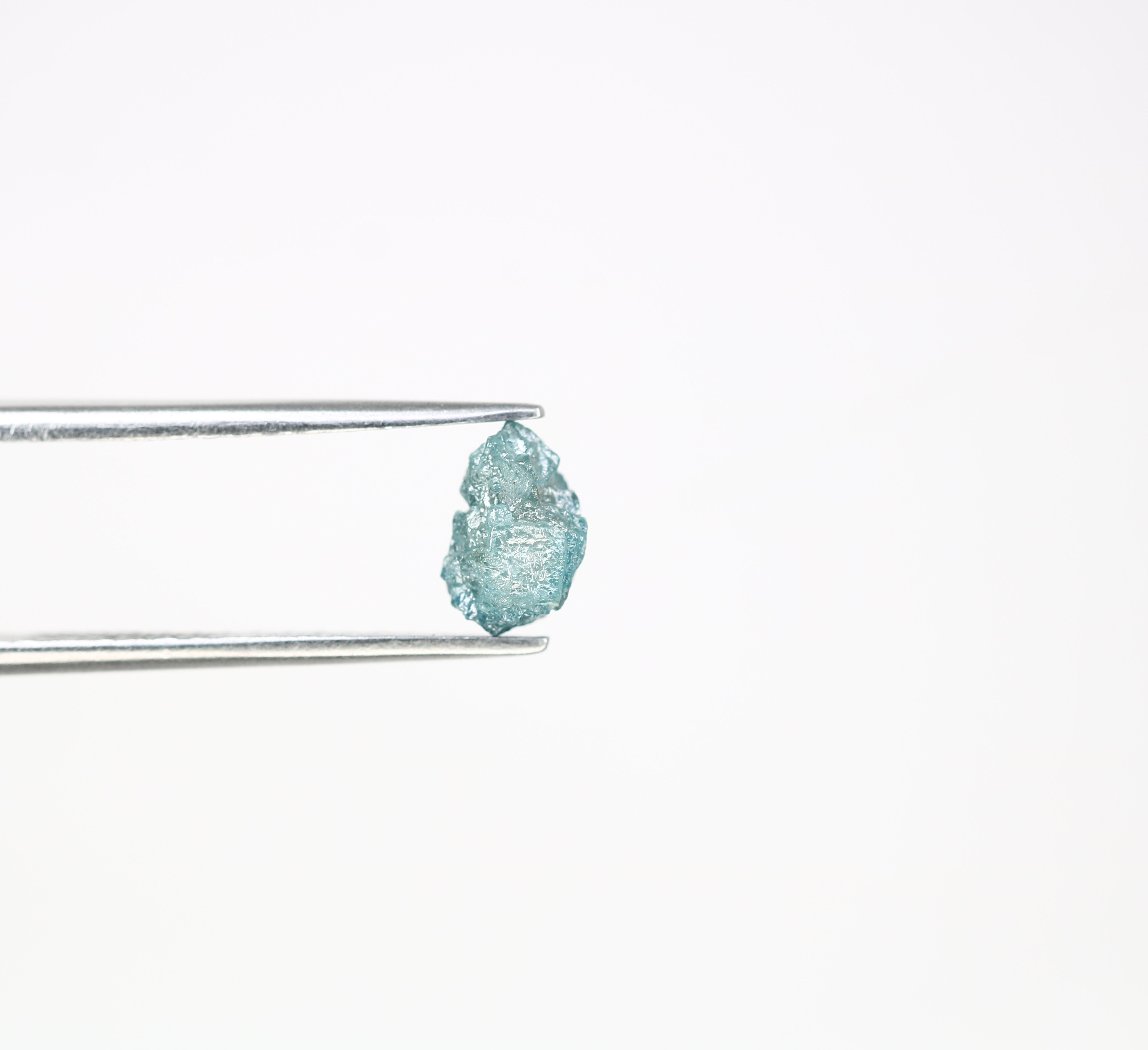 1.19 CT Blue Rough Raw Natural Diamond For Engagement Ring