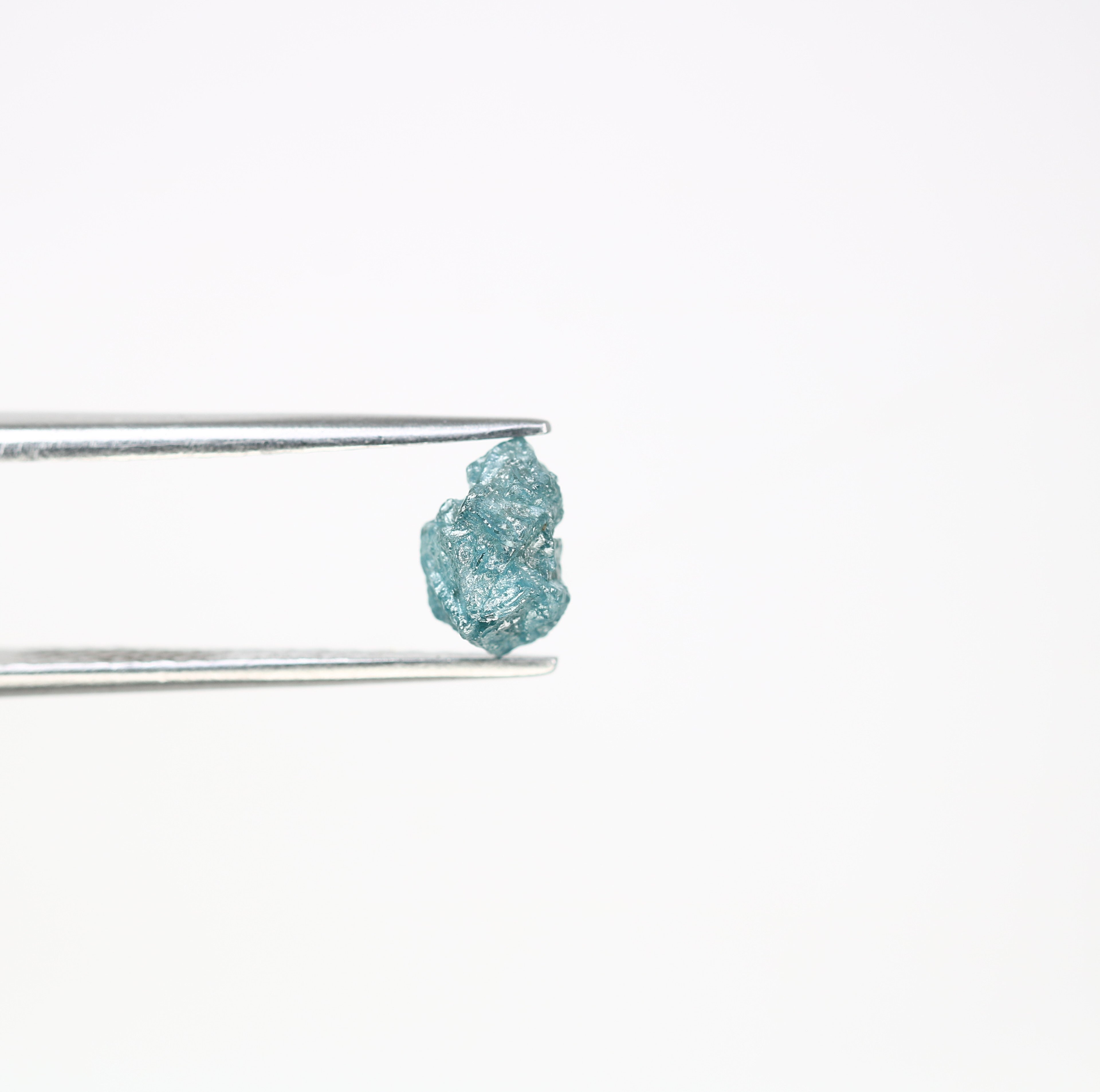 1.19 CT Blue Rough Raw Natural Diamond For Engagement Ring