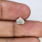 1.33 CT 7.40 MM Rough Grey Natural Uncut Raw  Diamond For Engagement Ring
