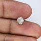 1.65 CT 7.00 x 6.50 MM Raw Rough Grey Natural Uncut Diamond For Engagement Ring