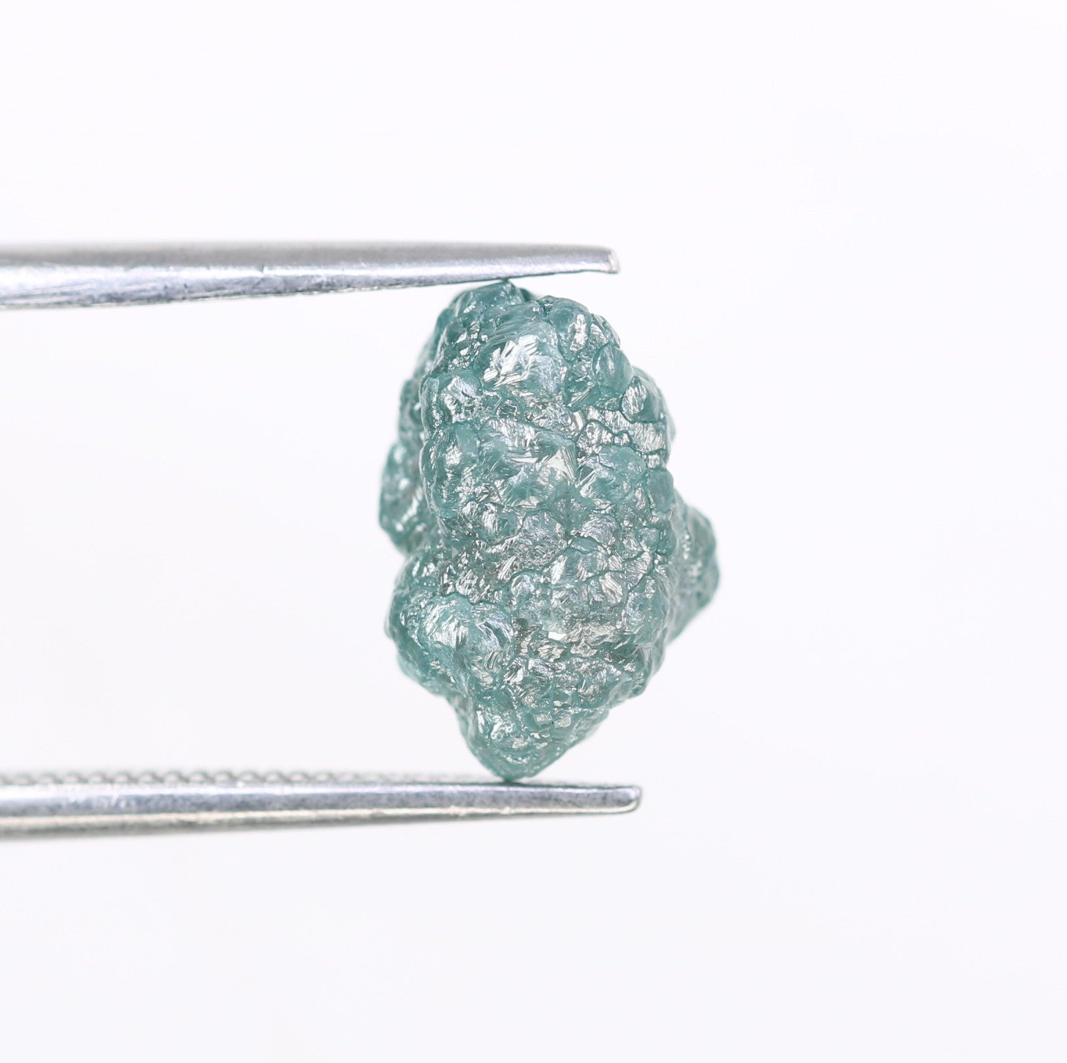 3.24 CT Raw Rough Irregular Cut Blue Diamond For Wedding Ring