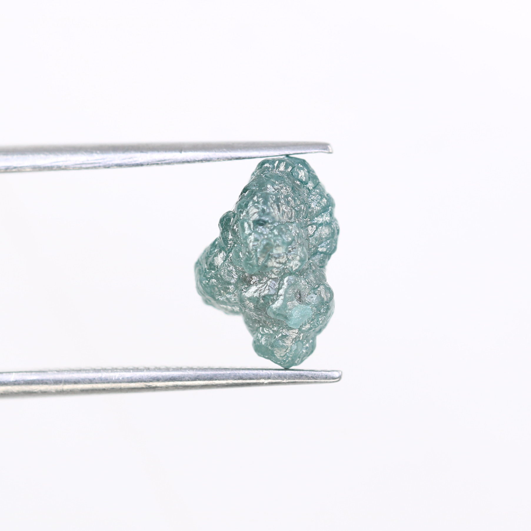 3.24 CT Raw Rough Irregular Cut Blue Diamond For Wedding Ring