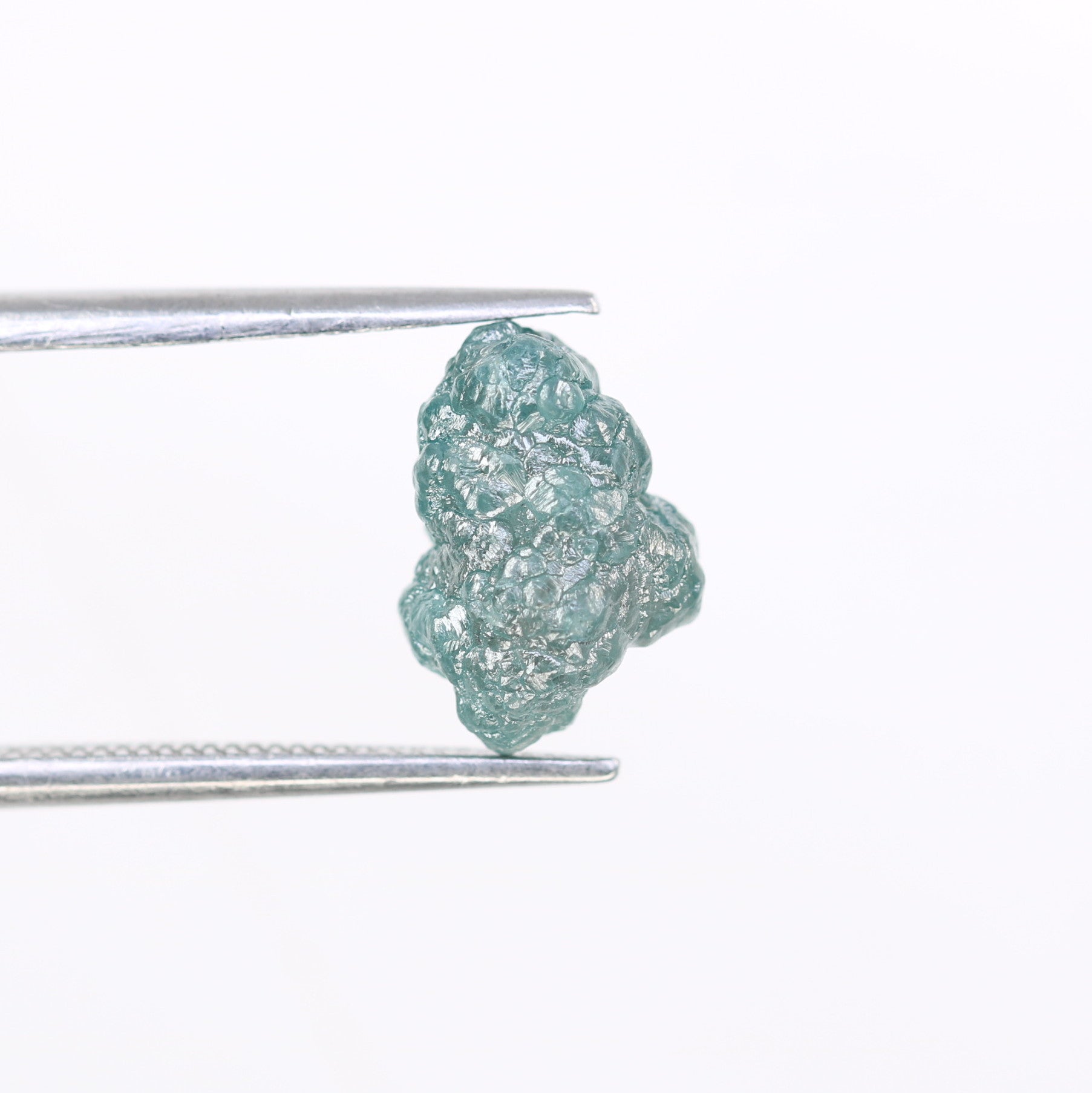 3.24 CT Raw Rough Irregular Cut Blue Diamond For Wedding Ring