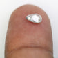 0.54 CT Pear Shaped 6.20 MM Salt And Pepper Diamond For Engagement Ring