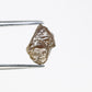 1.31 CT Rough Grey Irregular Cut Raw Diamond For Engagement Ring
