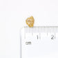 1.13 CT 7.50 x 5.80 MM Yellow Irregular Cut Rough Raw Diamond For Engagement Ring