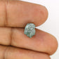 3.57 CT Blue Rough Irregular Cut Diamond For Engagement Ring, Valentine Gift