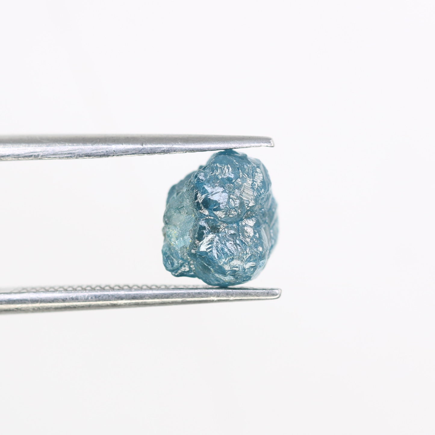 2.88 CT Rough Irregular Cut Raw Blue Diamond For Valentine Gift