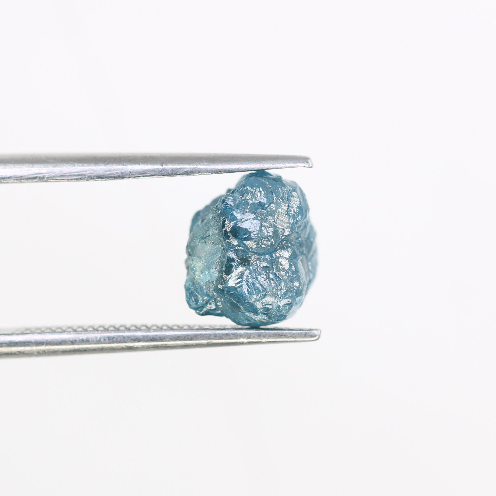 CT Rough Irregular Cut Raw Blue Diamond For Valentine Gift