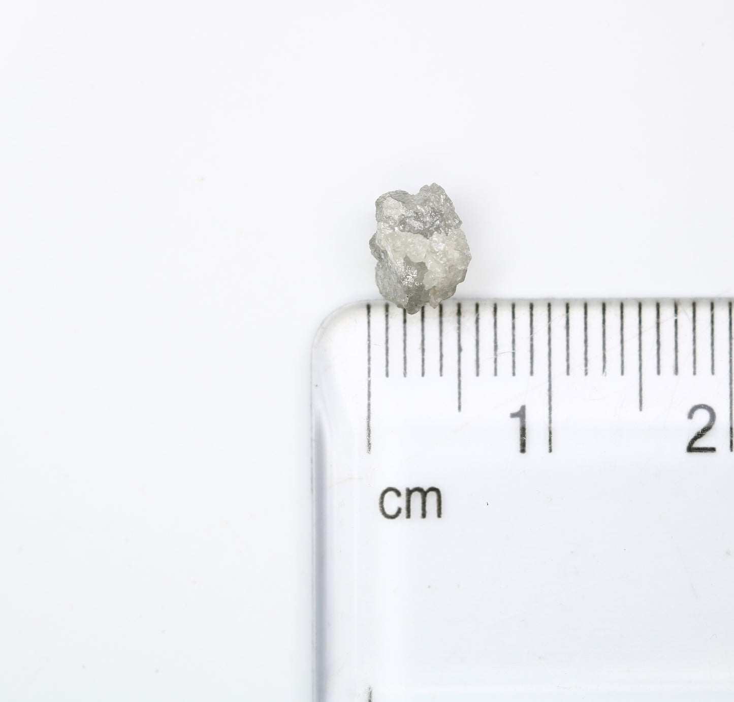 1.32 CT Irregular Cut Grey Raw Rough Diamond For Engagement Ring
