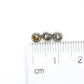 1.17 Carat Brown Color Natural Loose Round Rose Cut Diamond For Galaxy Ring