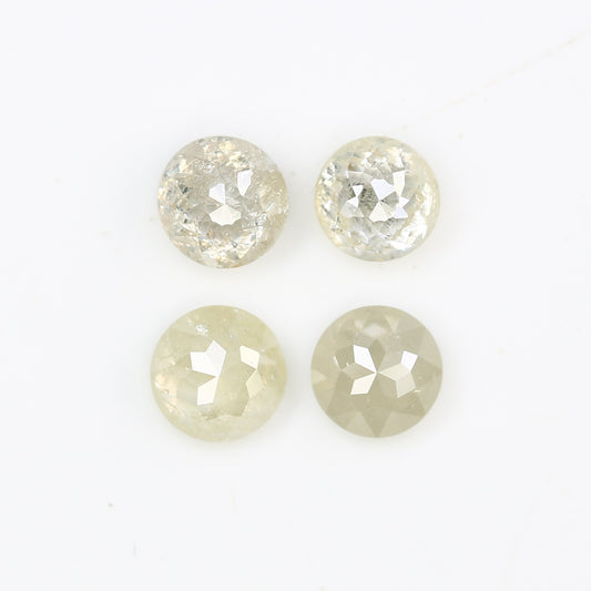 1.09 Carat Grey Color Loose Natural Round Rose Cut Diamond For Wedding Ring